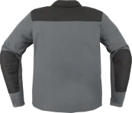 Υφασμάτινο μπουφάν μοτοσικλέτας ICON UPSTE CANVAS CE GRAY