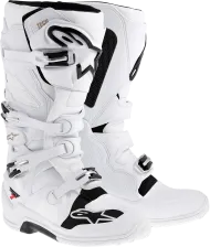 Μπότες μοτοκρός ALPINESTARS TECH 7 ΛΕΥΚΕΣ
