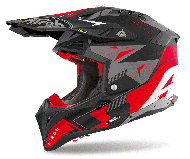 Helmet AIROH AVIATOR 3 SPIN RED MATT