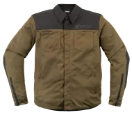 Υφασμάτινο μπουφάν μοτοσικλέτας ICON UPSTATE MESH CE GREEN
