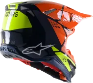 Κράνος μοτοκρός ALPINESTARS SM8 Factory BL/OR/YL