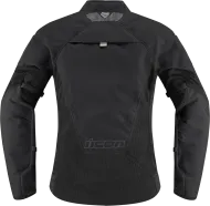 Women's textile motorcycle jacket ICON MESH AF STEALTH