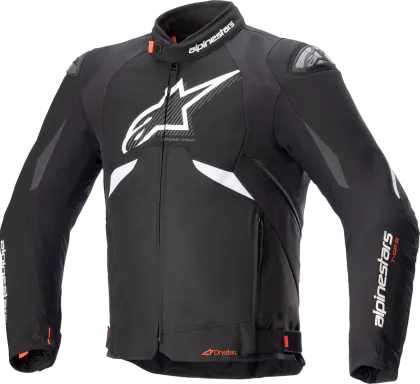 Motorcycle Jacket ALPINESTARS T-GP R V3 BLACK/WHT