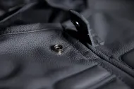 Кожен мото елек ICON VEST RED D3O