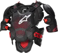 Προστατευτικός προφυλακτήρας ALPINESTARS A-10 V2 ΜΑΥΡΟ/ΚΟΚΚΙΝΟ