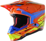 ALPINESTARS SM5 ACT 2 OR/C/Y motocross helmet