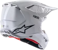 ALPINESTARS SM10 SOLID WHT motocross helmet