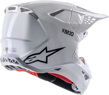 Κράνος μοτοκρός ALPINESTARS SM10 SOLID WHT