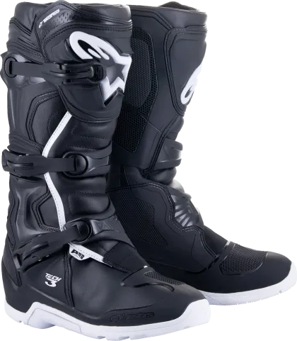 ALPINESTARS TECH 3 END WP BLK/WHT Motocross Boots