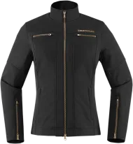 Дамско текстилно мото яке ICON HELLA2 - BLACK