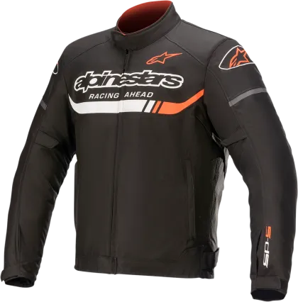 Motorcycle jacket ALPINESTARS T-SPS IGNITION WATERPROOF BLACK/RED/WHITE