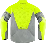 Υφασμάτινο μπουφάν μοτοσικλέτας ICON MESH AF HI-VIZ