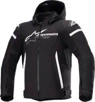 Textile motorcycle jacket ALPINESTARS Zaca Waterproof BLACK/WHITE