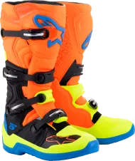 Μπότες μοτοκρός ALPINESTARS TECH 5 OR FL/BL/YL