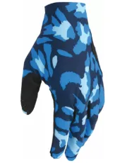 Motocross gloves THOR SPORTMODE CHEETAH BLUE/MIDNIGHT