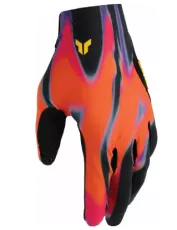 Motocross gloves THOR SPORTMODE INFERNO ORANGE/PURPLE
