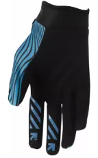 Motocross gloves THOR LAUNCHMODE IDENTITY TEAL/BLACK