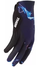 Motocross gloves THOR SPORTMODE SURGE BLACK/BLUE