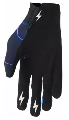 Motocross gloves THOR SPORTMODE SURGE BLACK/BLUE