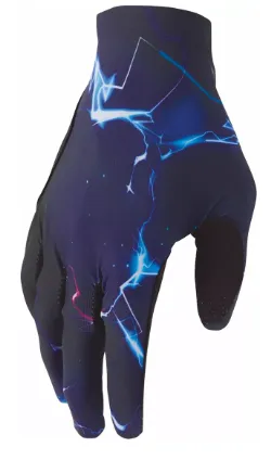 Motocross gloves THOR SPORTMODE SURGE BLACK/BLUE