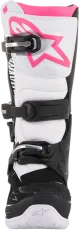 Дамски мотокрос ботуши ALPINESTARS Stella Tech 3 BLACK/WHITE/PINK