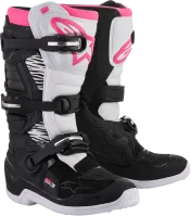 ALPINESTARS Stella Tech 3 Women's Motocross Boots BLACK/WHITE/PINK