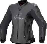 Jachetă de piele pentru femei ALPINESTARS Stella GP Plus R v4 BLK