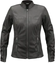 Women's textile motorcycle jacket ICON TUSCADERO2 - BLACK