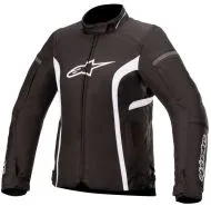 Geaca de dama ALPINESTARS STELLA T-KIRA V2 WATERPROOF BLACK/WHITE