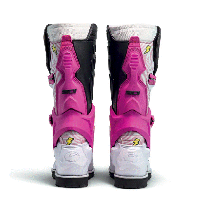 Motocross/enduro boots SIDI CROSSAIR HD PINK BOLT