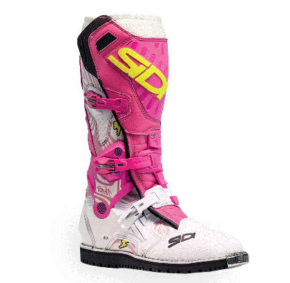 Motocross/enduro boots SIDI CROSSAIR HD PINK BOLT