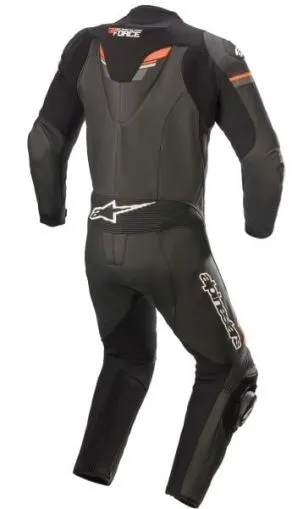 Echipament moto din piele ALPINESTARS GP FORCE CHASER V2 1BUC NEGRU/ROSU FLUO