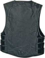 Vestă de motocicletă din piele ICON Regulator™ D30®