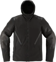 Motorcycle jacket ICON BASEHAWK2 BLACK