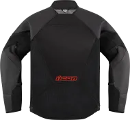 Motorcycle jacket ICON MESH AF LEATHER CE RD
