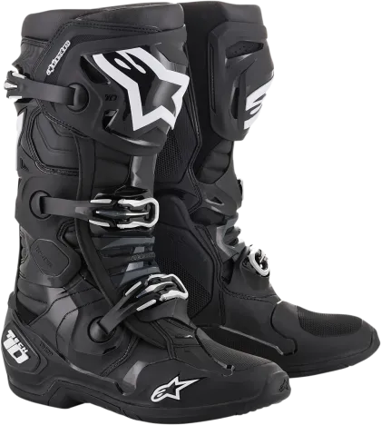 Ghete motocross ALPINESTARS TECH 10 NEGRE