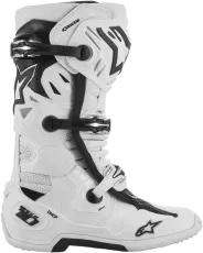 ALPINESTARS TECH 10 SUPERVENTED ΛΕΥΚΕΣ μπότες μοτοκρός