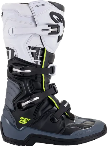 ALPINESTARS TECH 5 BK/GY/WT motocross boots