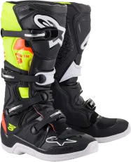 Μπότες Motocross ALPINESTARS TECH 5 ΜΑΥΡΟ/ΚΟΚΚΙΝΟ/ΚΙΤΡΙΝΟ