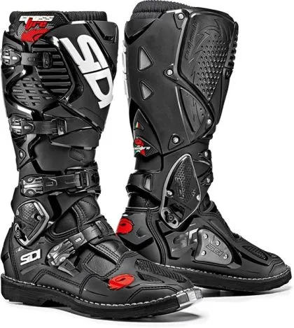 Ghete motocross SIDI CROSSFIRE 3-NEGRU/NEGRU