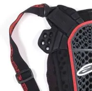 Προστατευτικό πλάτης ALPINESTARS NUCLEON KR-3 ΜΑΥΡΟ/ΚΟΚΚΙΝΟ