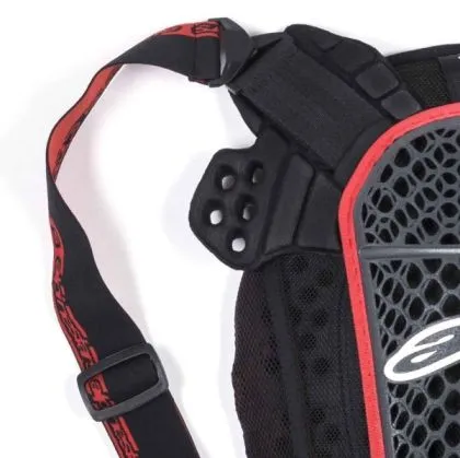 Προστατευτικό πλάτης ALPINESTARS NUCLEON KR-3 ΜΑΥΡΟ/ΚΟΚΚΙΝΟ