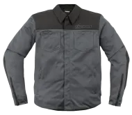 Υφασμάτινο μπουφάν μοτοσικλέτας ICON UPSTATE MESH CE GRAY