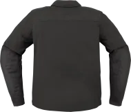 Υφασμάτινο μπουφάν μοτοσικλέτας ICON UPSTE CANVAS CE BLACK