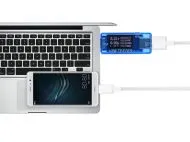 USB voltmeter - ammeter and voltage tester