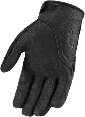 Δερμάτινα γάντια μοτοσυκλέτας ICON PDX3 - BLACK