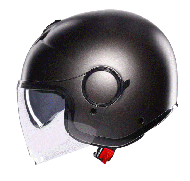 Scooter helmet AGV ETERES MONO ASFALTO GRAY