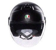 Каска за скутер AGV ETERES MONO BLACK MATT