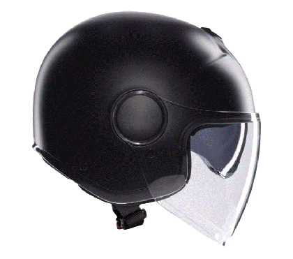 Scooter helmet AGV ETERES MONO BLACK MATT
