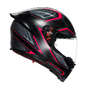 Κράνος AGV K1 S SLING ΜΑΤ ΜΑΥΡΟ/ΡΟΖ